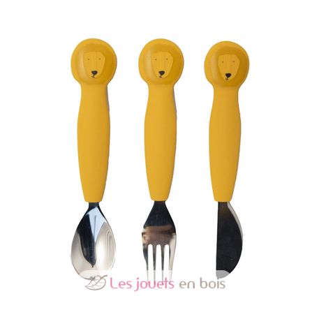 Silicone cutlery set 3-pack Mr Lion TX-96-432 Trixie 1
