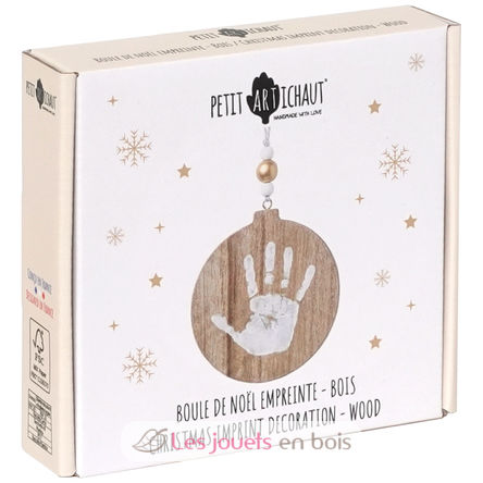 Christmas imprint decoration wood PA2700 Vintiun 7