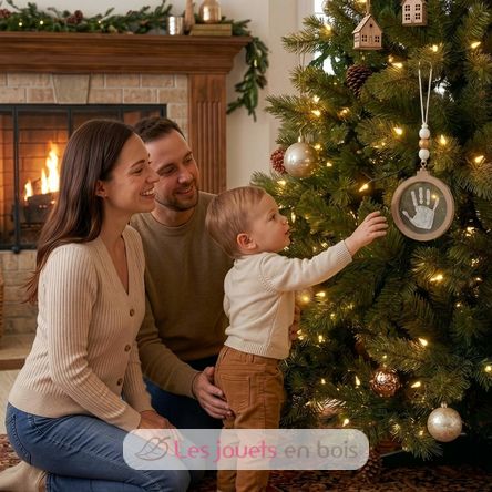 Christmas imprint decoration transparent PA2710 Vintiun 2