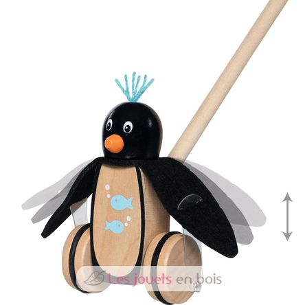 Push-along penguin Pablo GK54840 Goki 3