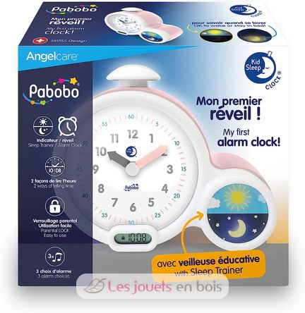 Kid'Sleep Clock Pink CK0011-KSCL-P CLAESSENS KIDS 4