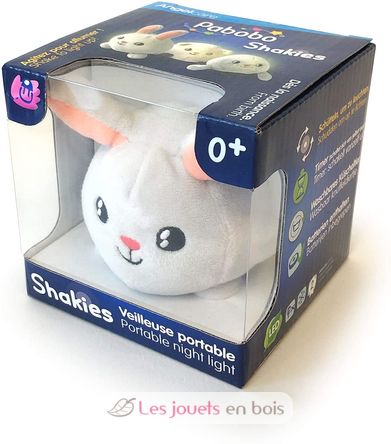 Shakies Rabbit light plush PBB-SHAKIES-RABBIT Pabobo 4