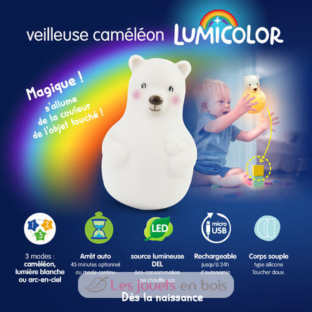 Lumicolor Bear PBB-LCS01-BEAR Pabobo 5