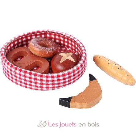 Bread and pastries in cotton basket TA-0616.2 Tanner 2
