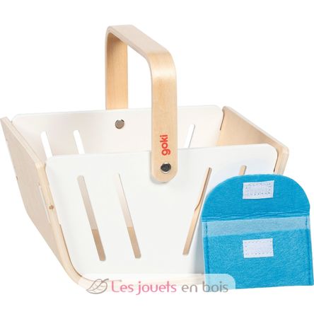 Shopping basket with wallet GK51428 Goki 2