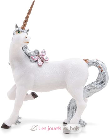 Silver Unicorn figure PA39038-2861 Papo 5