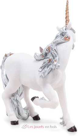 Silver Unicorn figure PA39038-2861 Papo 4