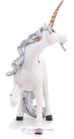 Silver Unicorn figure PA39038-2861 Papo 3