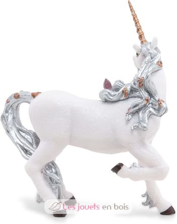 Silver Unicorn figure PA39038-2861 Papo 2