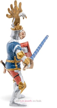 Blue knight fleur de lys figure PA39788 Papo 2