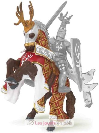 Mounted Deer Crest master weapons figure PA39912-2870 Papo 4