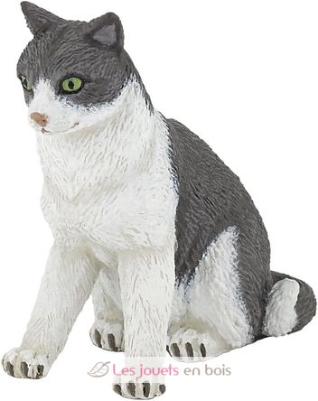 Cat sitting down figure PA54033-3969 Papo 1