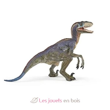 Blue Velociraptor figure PA55053 Papo 1