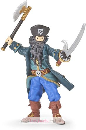 Pirate Blackbeard figure PA-39477 Papo 1