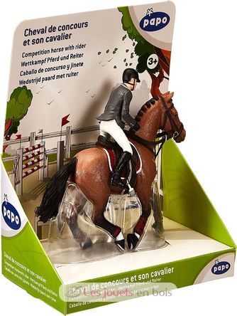Show horse and rider figurine PA-51561 Papo 8