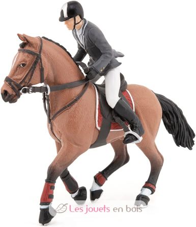 Show horse and rider figurine PA-51561 Papo 4