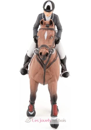 Show horse and rider figurine PA-51561 Papo 5