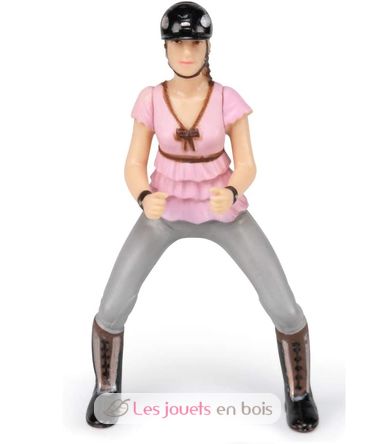 Cavalier fashion pink figure PA52006-3217 Papo 2