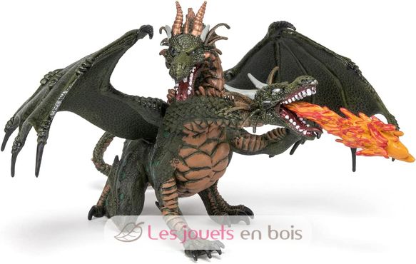 Two headed dragon figure PA36019 Papo 3