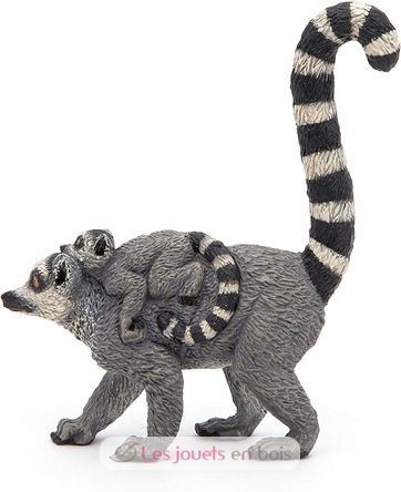 Lemur and her baby figure PA50173-5267 Papo 5