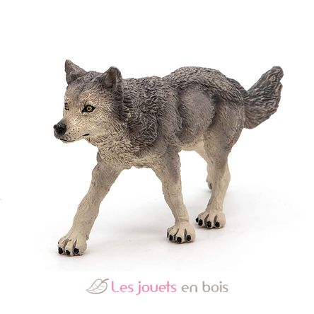 Gray wolf figure PA53012-2930 Papo 7