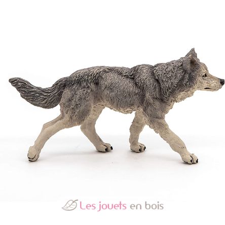 Gray wolf figure PA53012-2930 Papo 4