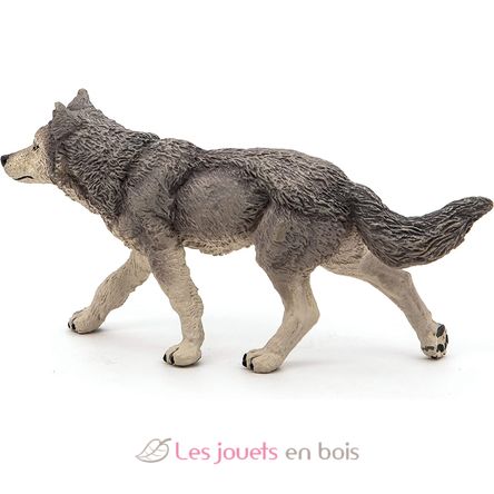 Gray wolf figure PA53012-2930 Papo 3
