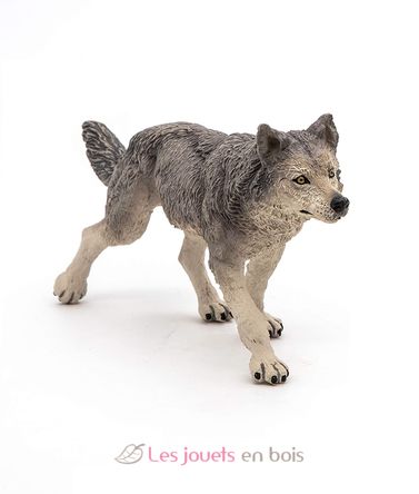 Gray wolf figure PA53012-2930 Papo 5