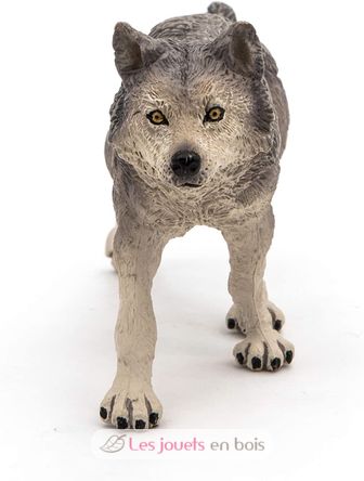 Gray wolf figure PA53012-2930 Papo 6