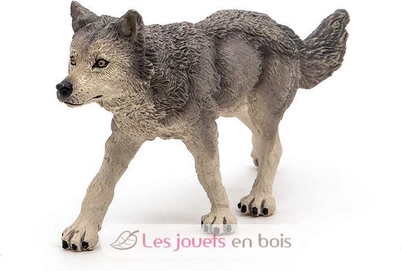 Gray wolf figure PA53012-2930 Papo 7