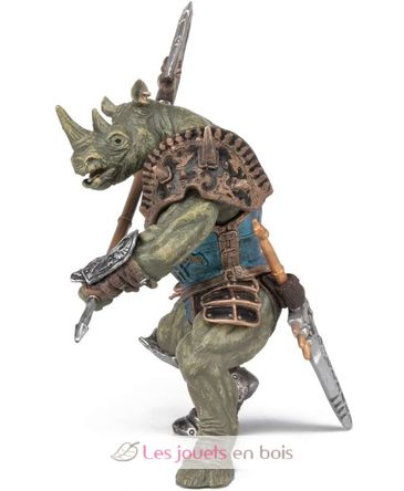 Mutant rhino figure PA38946-2986 Papo 4