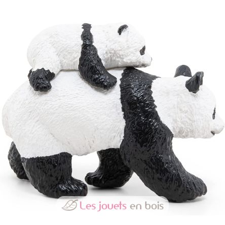 Panda and her baby figure PA50071-3119 Papo 2