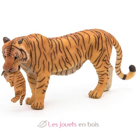 Tigress figurine and her baby PA50118-2924 Papo 3