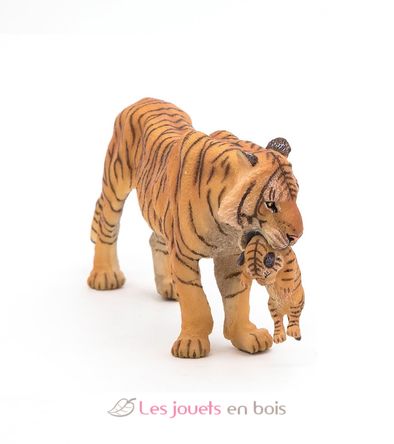 Tigress figurine and her baby PA50118-2924 Papo 5