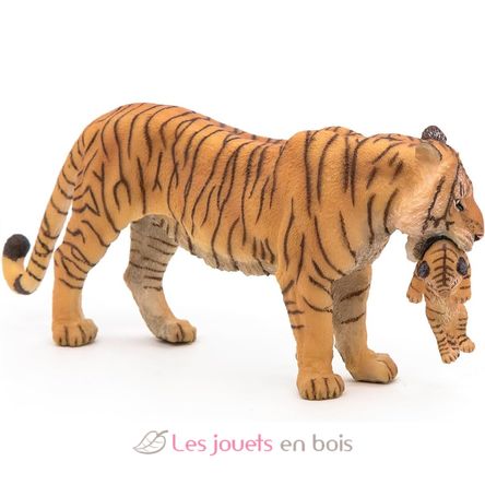 Tigress figurine and her baby PA50118-2924 Papo 6