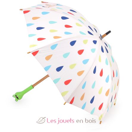 Babeth the frog umbrella V4405S Vilac 3