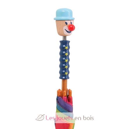 Blue clown umbrella V4419 Vilac 1