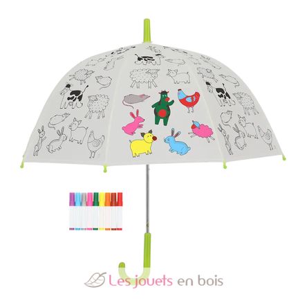 Colour in umbrella Farm animals ED-KG280 Esschert Design 1