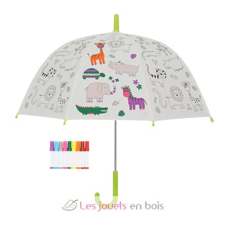 Colour in umbrella Jungle ED-KG281 Esschert Design 1