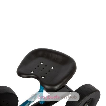 Blue excavator with wheels LE12798 Small Foot company 6