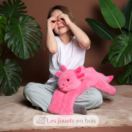 Weighted Pink Axolotl Plush 50 cm HO3397 Histoire d'Ours 9