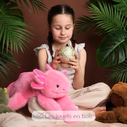Weighted Pink Axolotl Plush 50 cm HO3397 Histoire d'Ours 4