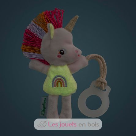 Glow-in-the-dark pacifier clip Lena the unicorn LL83594 Lilliputiens 3