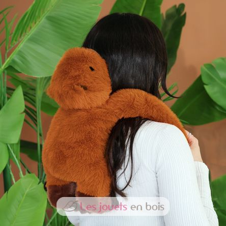 Weighted Brown Capybara Plush 50 cm HO3398 Histoire d'Ours 4