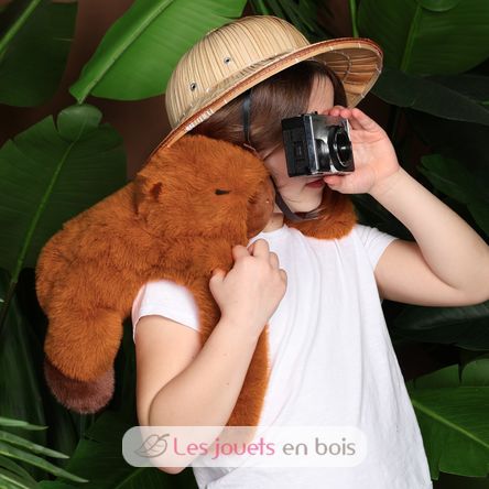 Weighted Brown Capybara Plush 50 cm HO3398 Histoire d'Ours 7