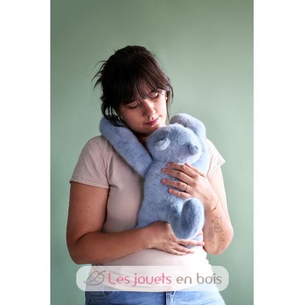 Weighted Blue Cat Plush 50 cm HO3480 Histoire d'Ours 4