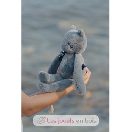 Méloé Cat Plush Toy 37cm - Grey MA0261 Maïlou Tradition 4