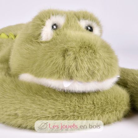 Weighted Green Crocodile Plush 50 cm HO3396 Histoire d'Ours 2
