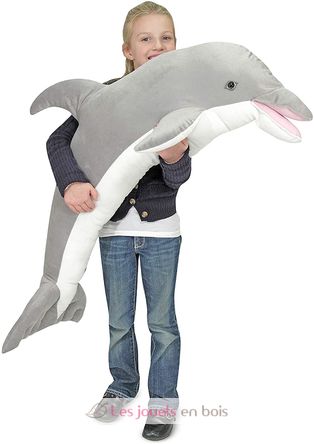 Dolphin Giant Stuffed Animal MD12123 Melissa & Doug 3