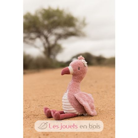 Cuddle Flamingo Safari Friends LD8353 Little Dutch 4